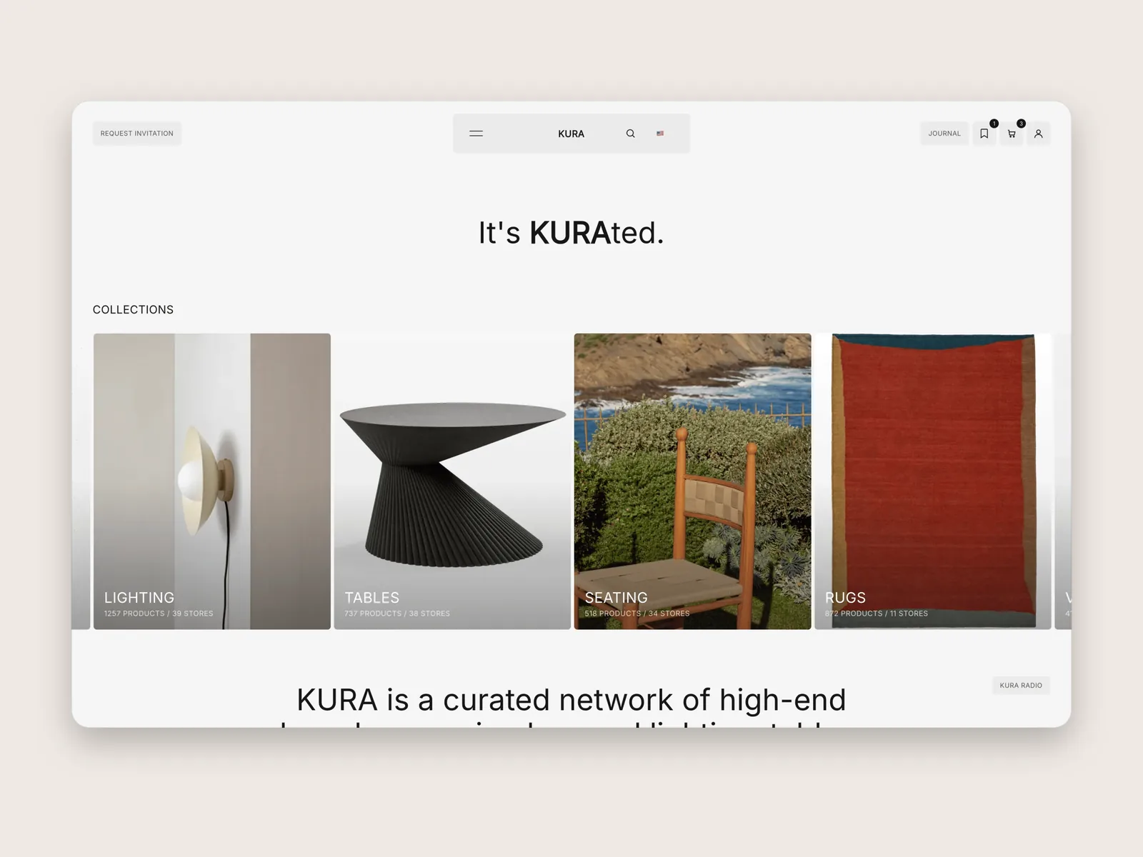 Kura storefront