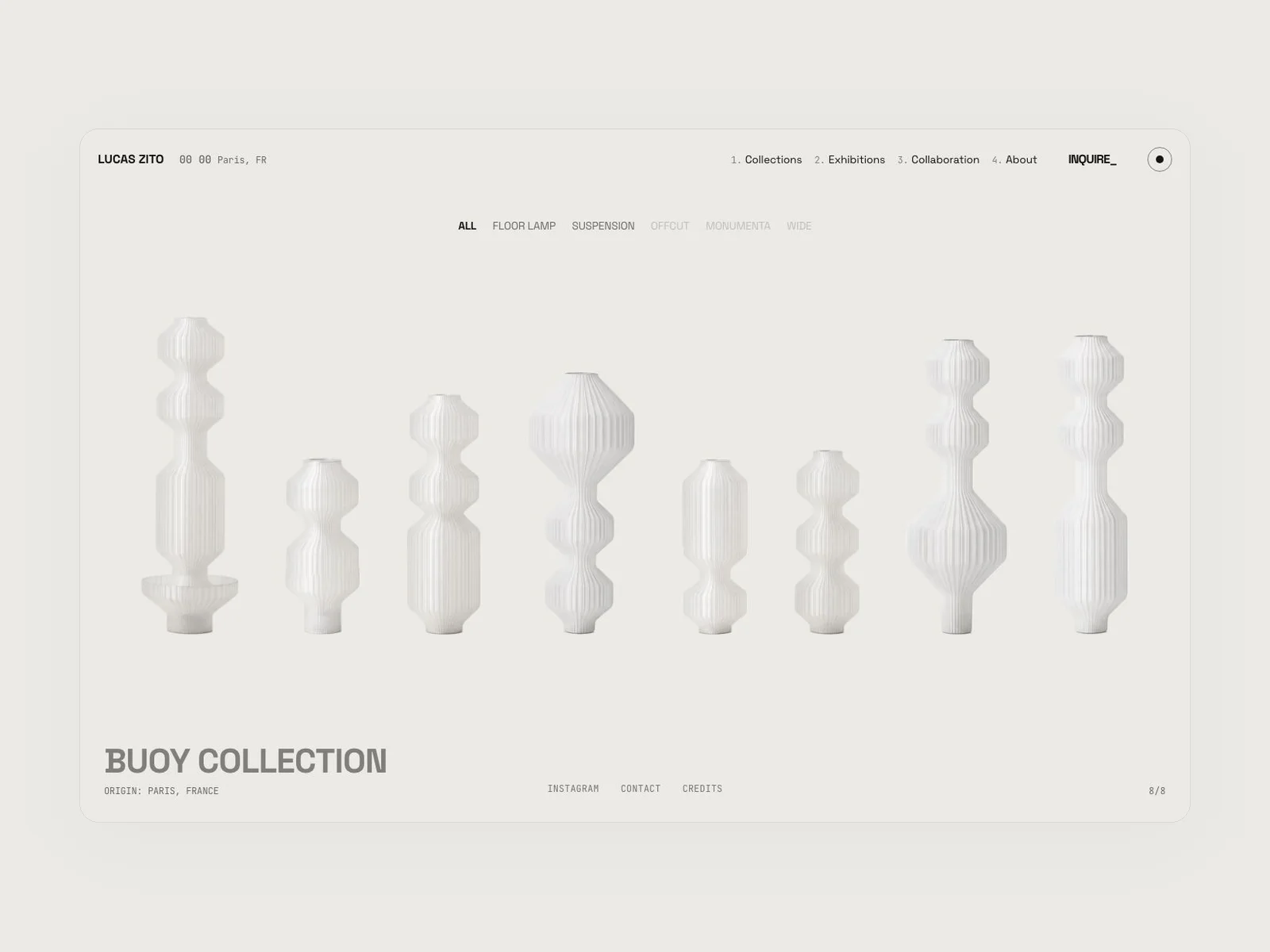 Lucas Zito Buoy collection