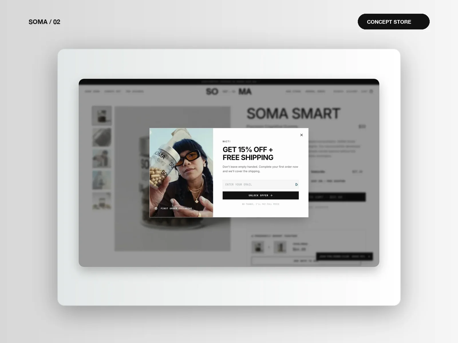 SOMA product catalogue
